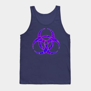 Purple Biohazard Tank Top